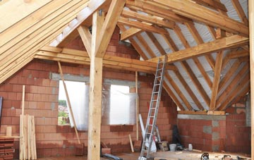 Two Gates attic trusses